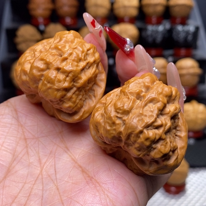 文玩核桃把件站*蛤蟆头18号