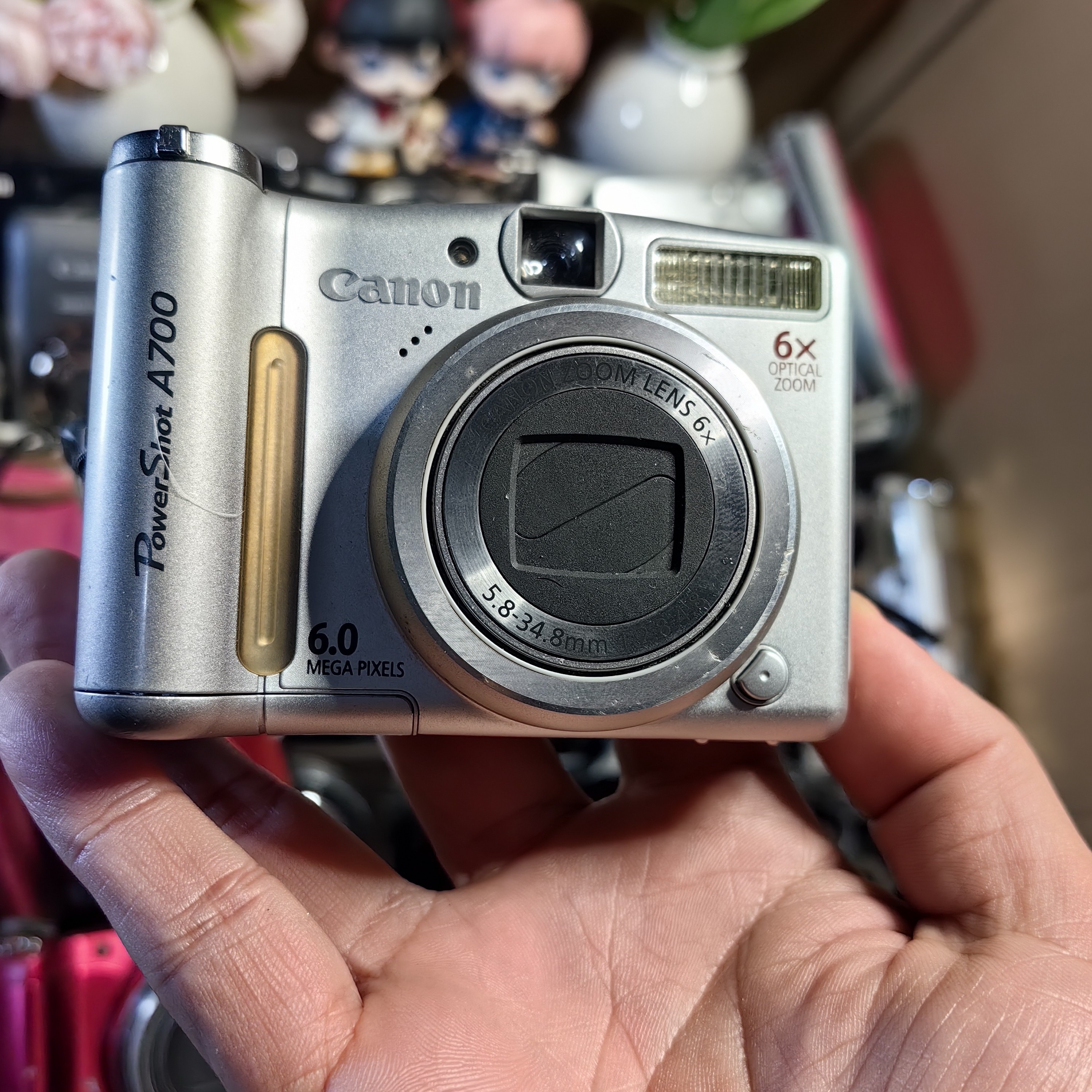 8新 Canon/佳能 A700相机600万像素6倍光学变焦，全好，品相如图