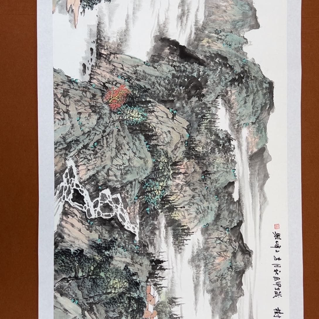 国画李文峰的作品