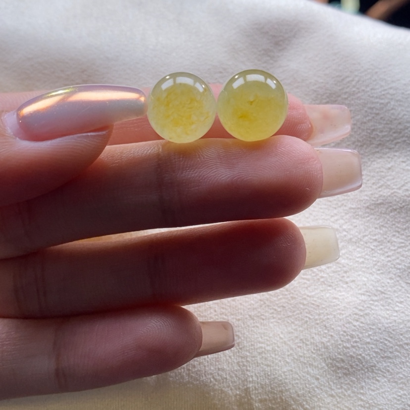 【闪购商品】翡翠颈饰未镶嵌【多样性发货只发一】冰橘黄珠卡11.7