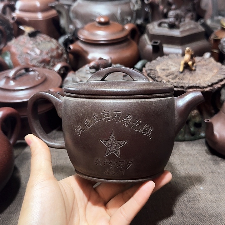泥塑热**空紫砂壶茶具壶