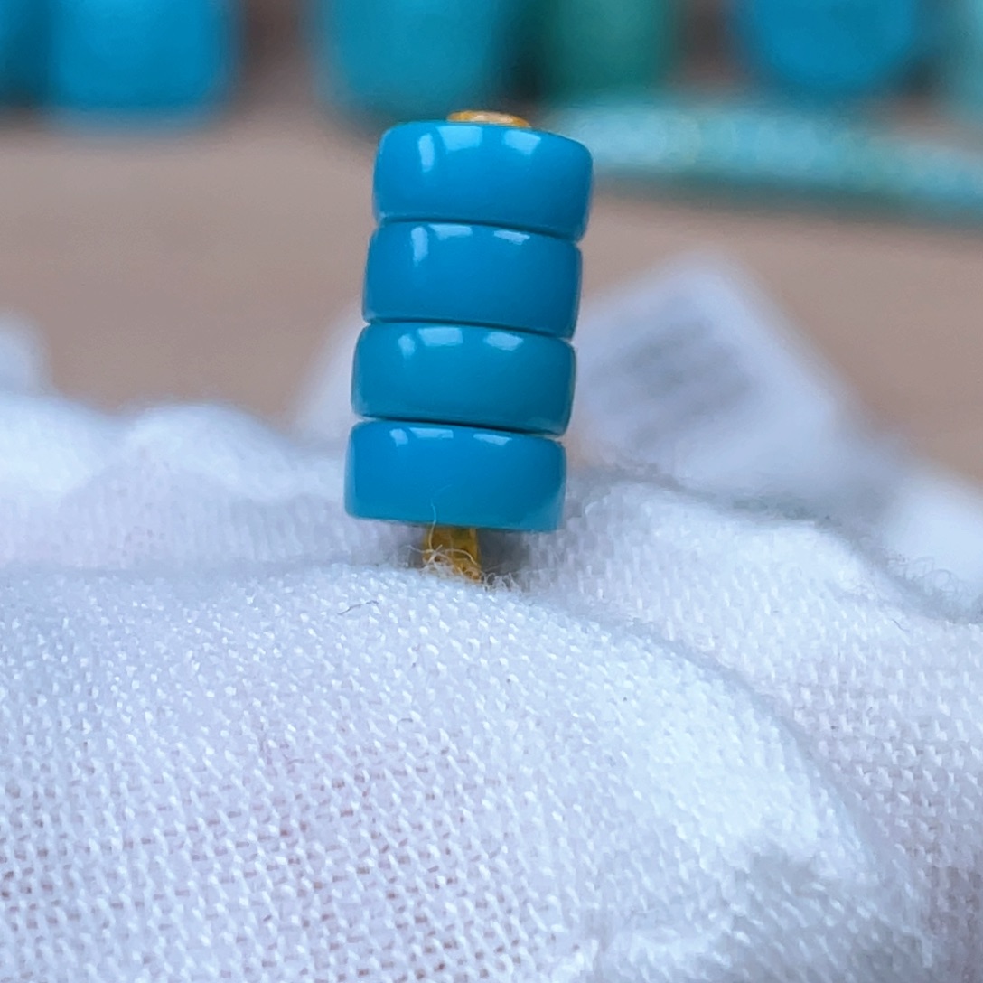 绿松石未镶嵌颈饰6mm