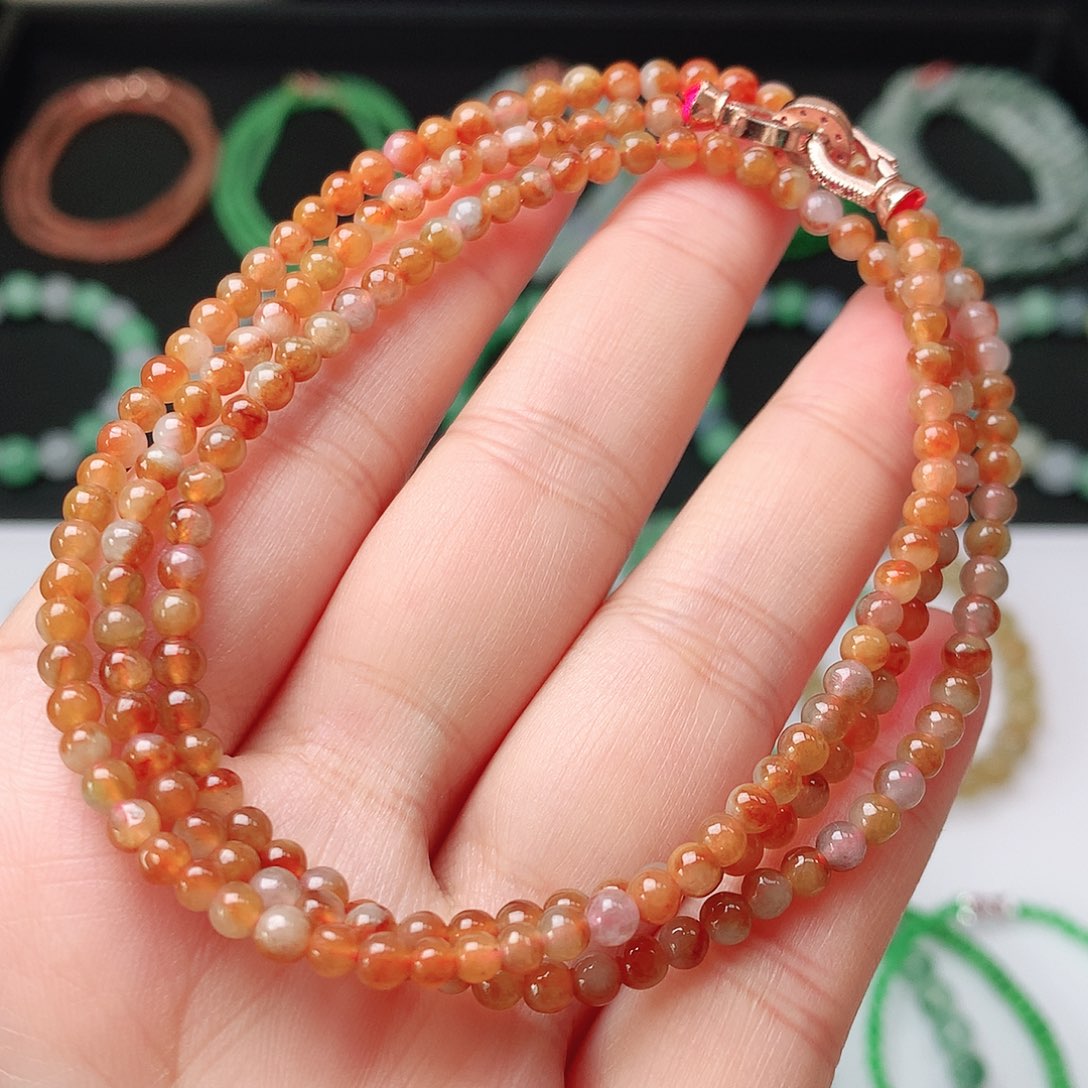 翡翠未镶嵌手链翡翠