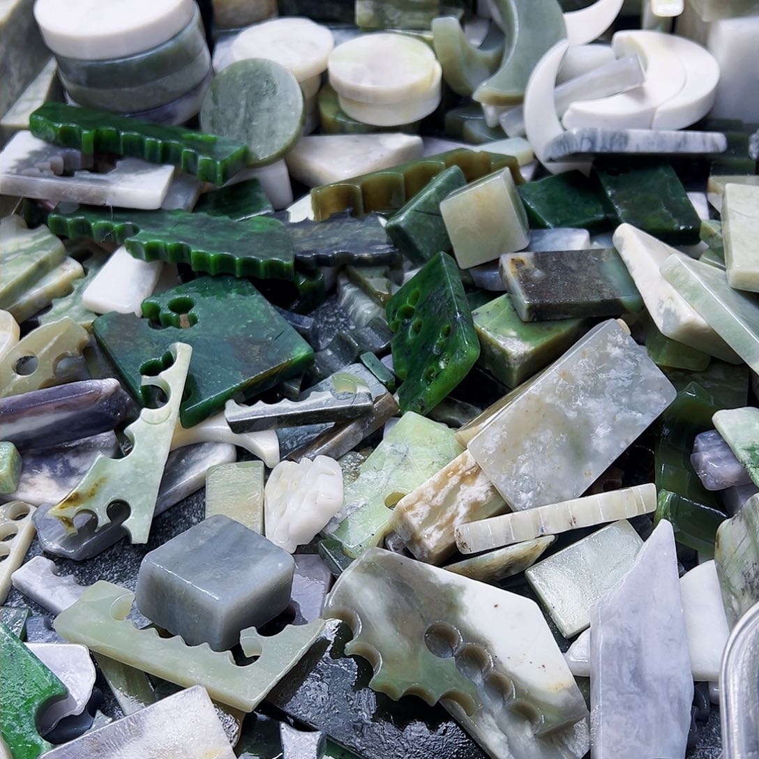 和田玉（糖玉）珠宝半成品未镶嵌