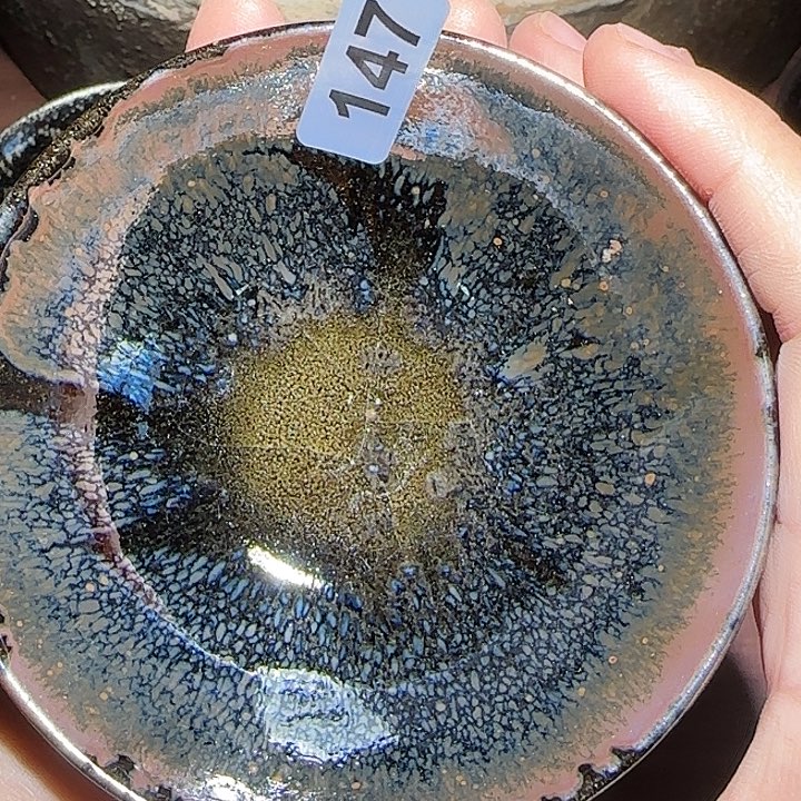 茶盏琢泥窑建盏柴烧