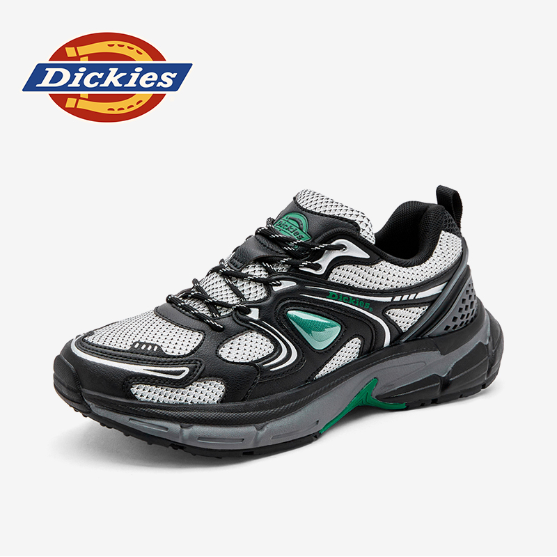 Dickies2025秋季新款透气休闲男鞋时尚增高潮板鞋百搭低帮休闲鞋