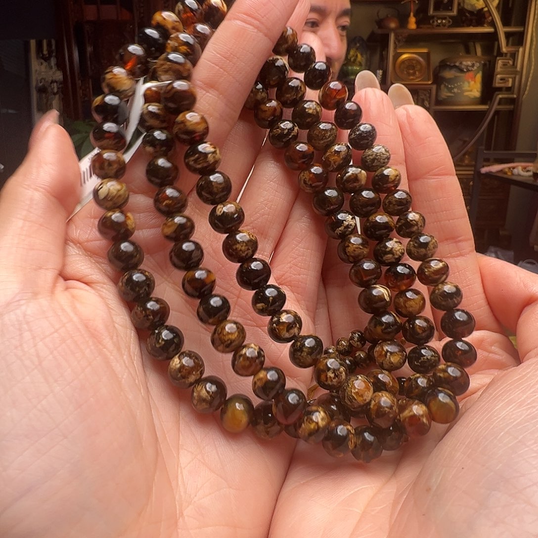 琥珀未镶嵌裸石抚顺琥珀20621八