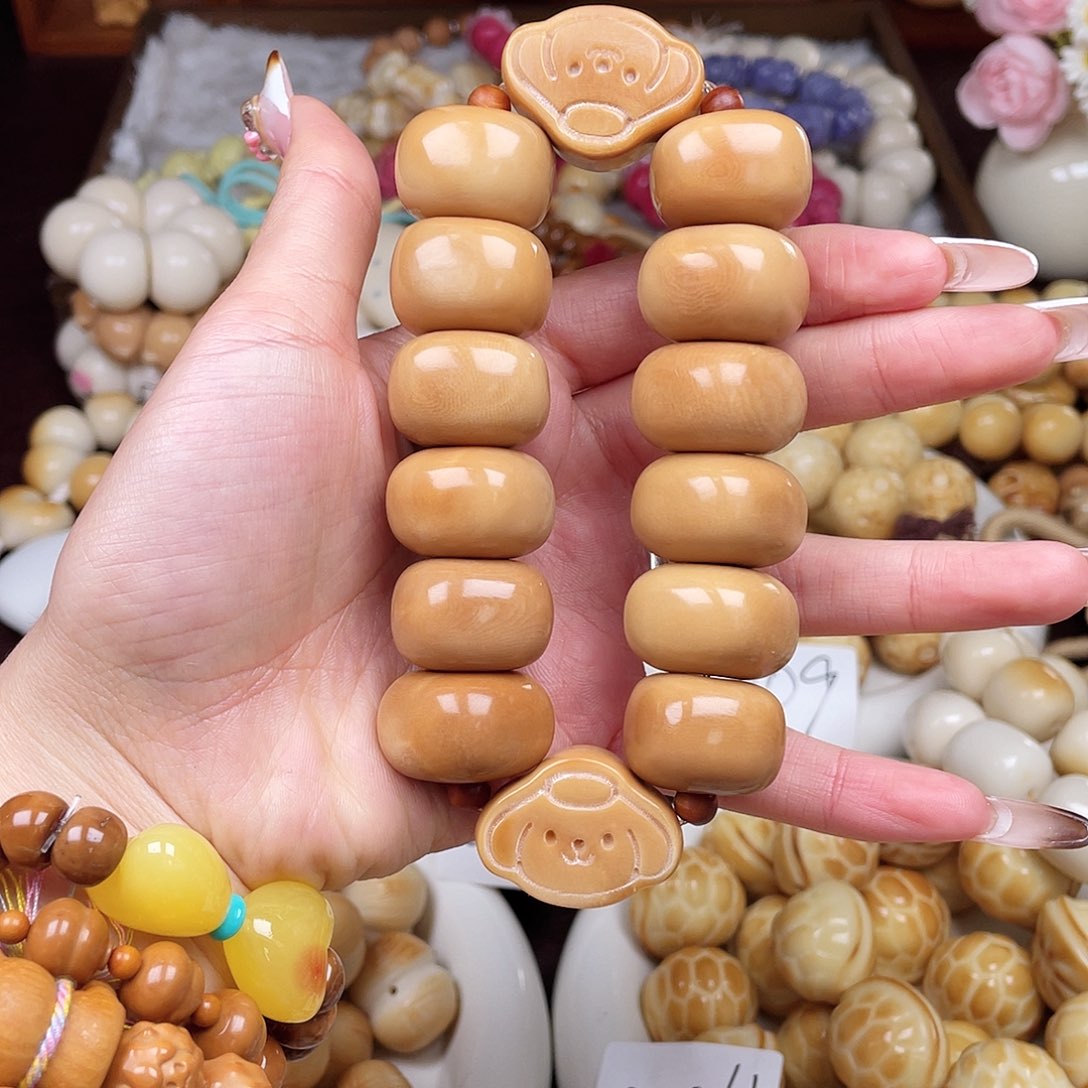 吊坠白玉菩提成品c