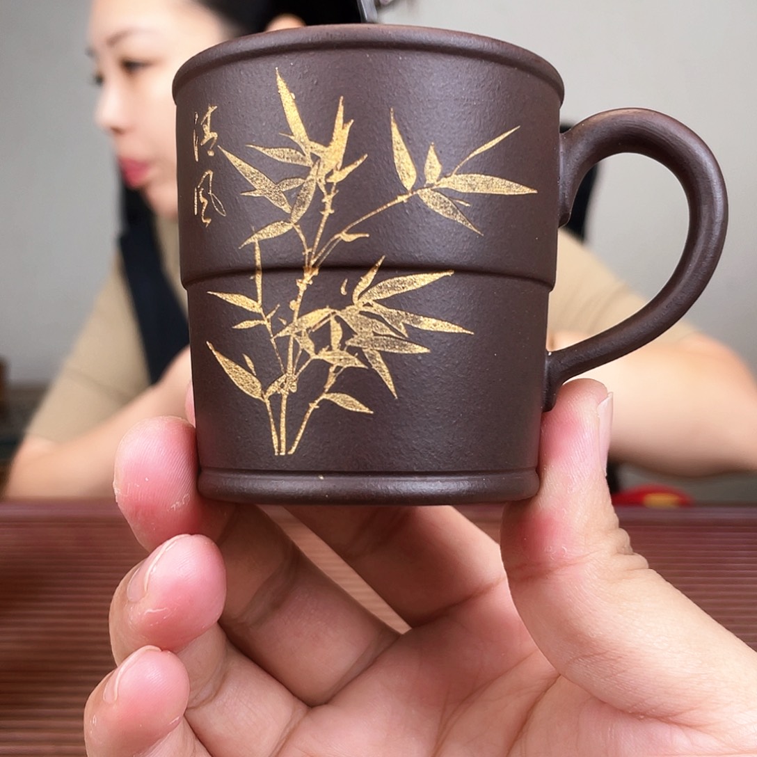 茶杯紫砂今天下午