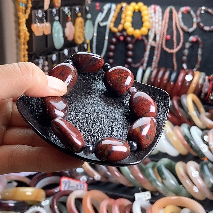 未镶嵌手链石英质玉