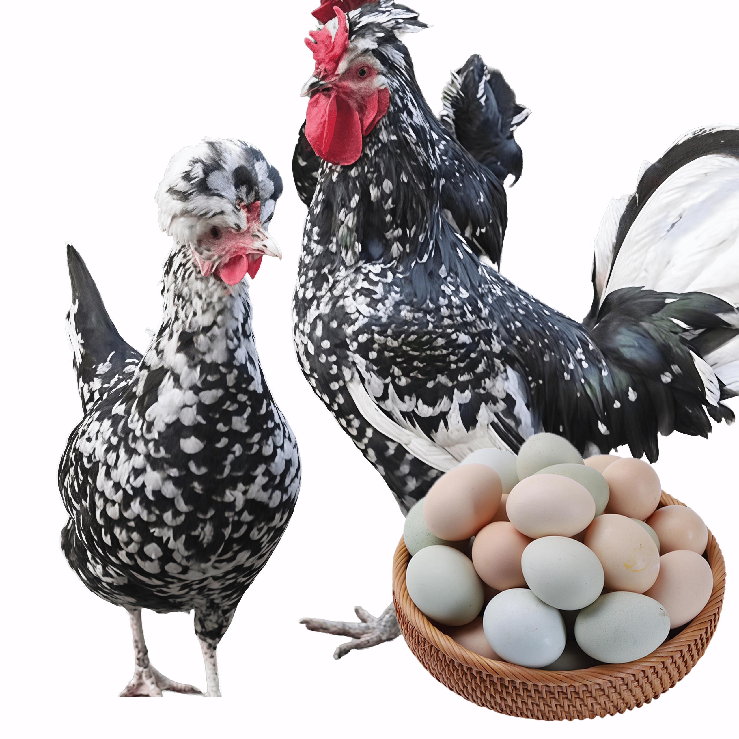 【15枚装】可混装食用鸡蛋 贵妃 鹊山 江山白 芦花 北京油鸡蛋