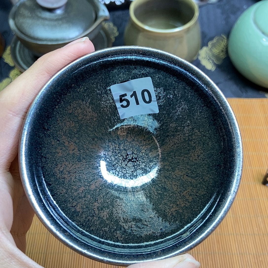 茶盏伊伊建窑建盏茶器510