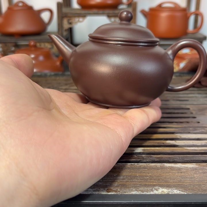 茶壶紫砂原矿紫砂手工制作