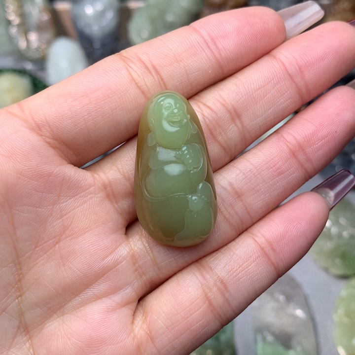 和田玉挂件未镶嵌