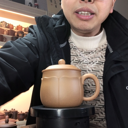 段泥茶杯凉*莲子容量400
