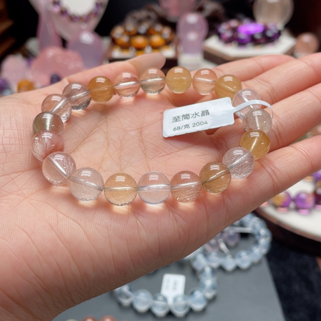 未镶嵌手链水晶10