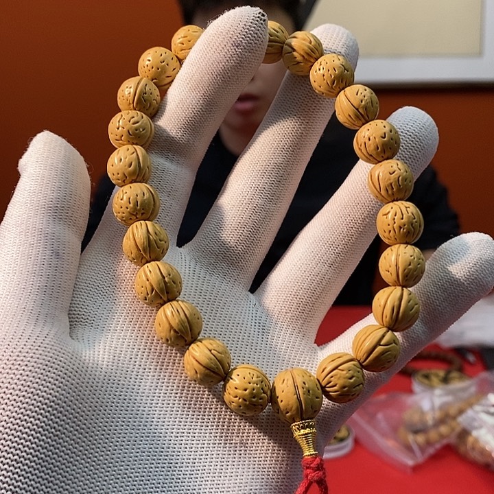 桃核手串A32 12.5 （尺寸误差0.5之间）