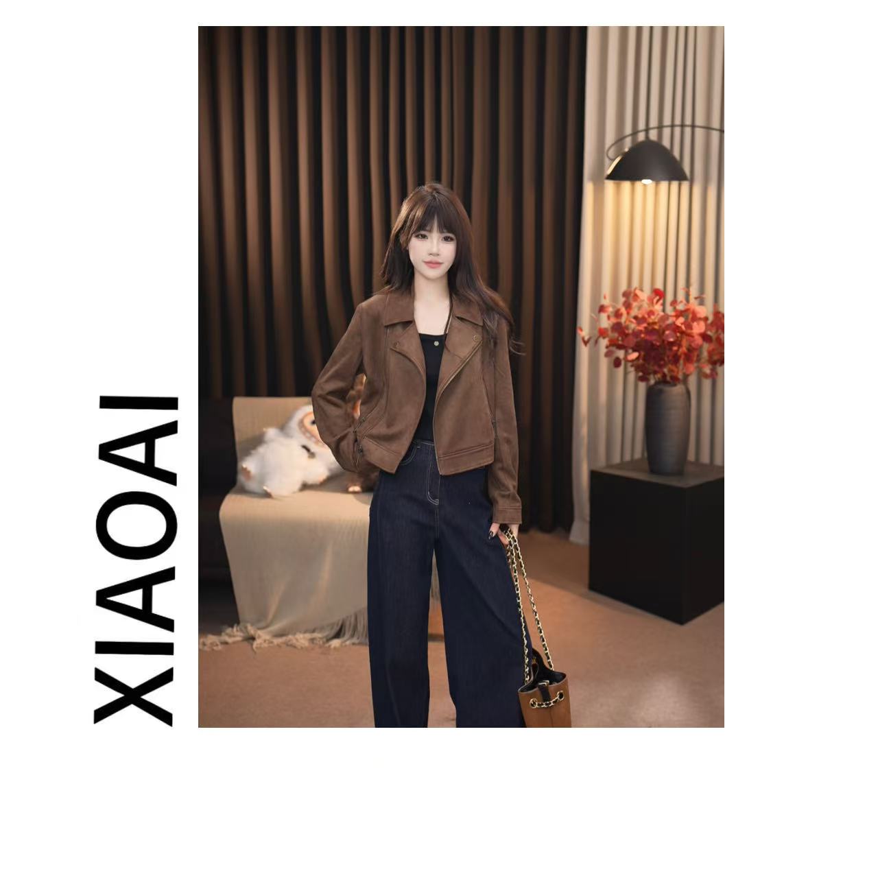 【JIAOZI专属】高定2025早秋新款时尚显设计感气质短外套女BN25646