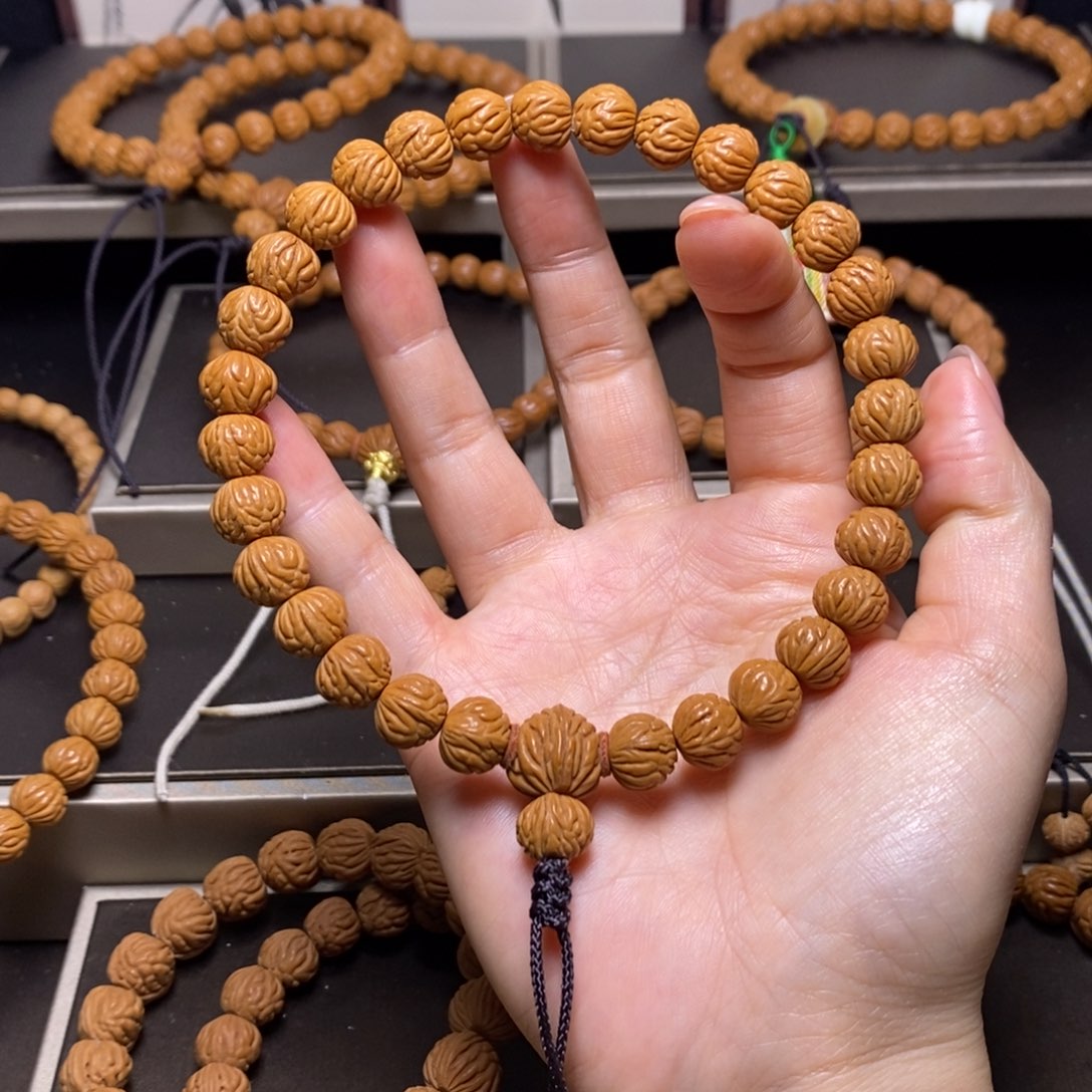 小***学桃核手串秦岭桃核