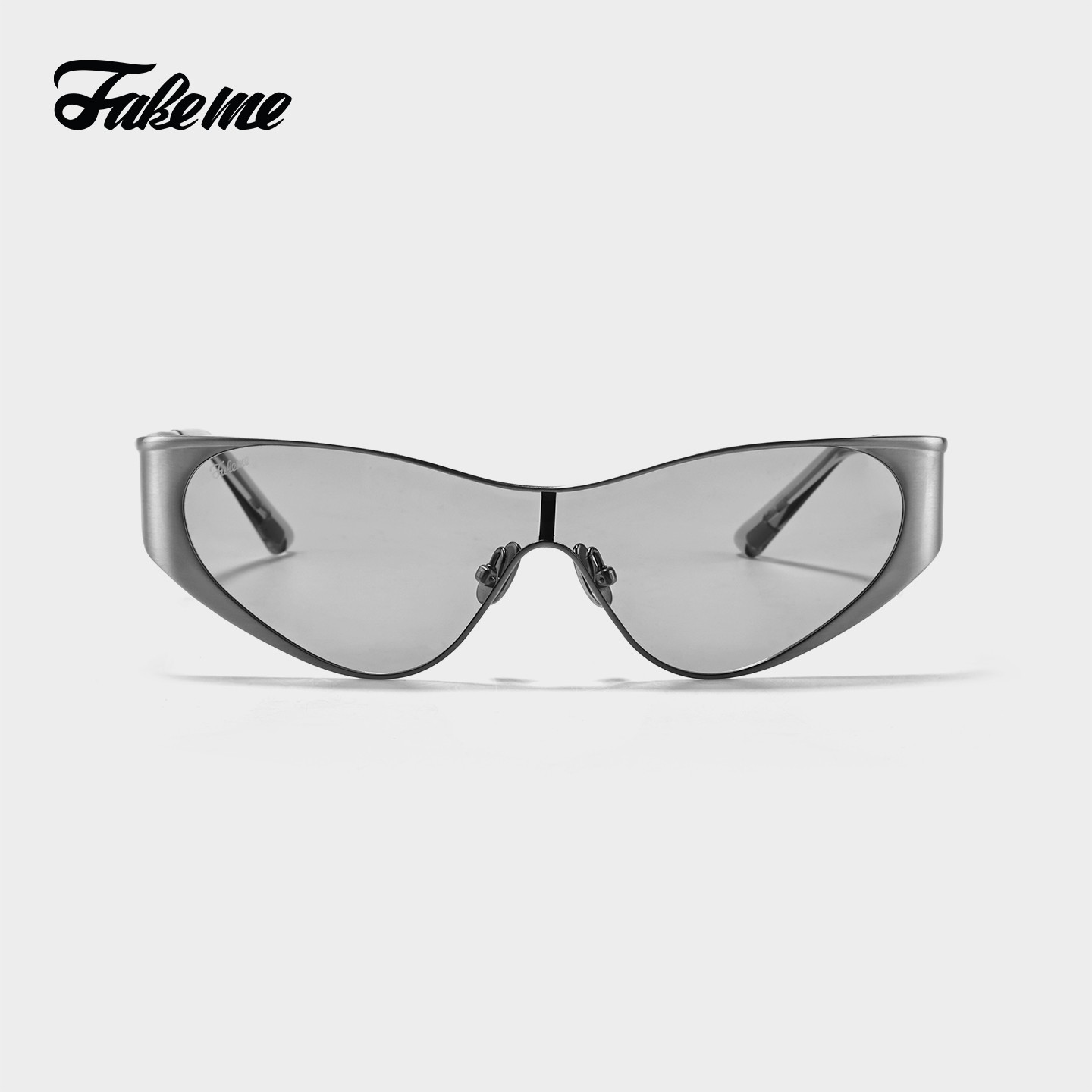 Fakeme【迪丽热巴同款】异形框墨镜太阳镜β钛出游防晒钢铁侠 amoth