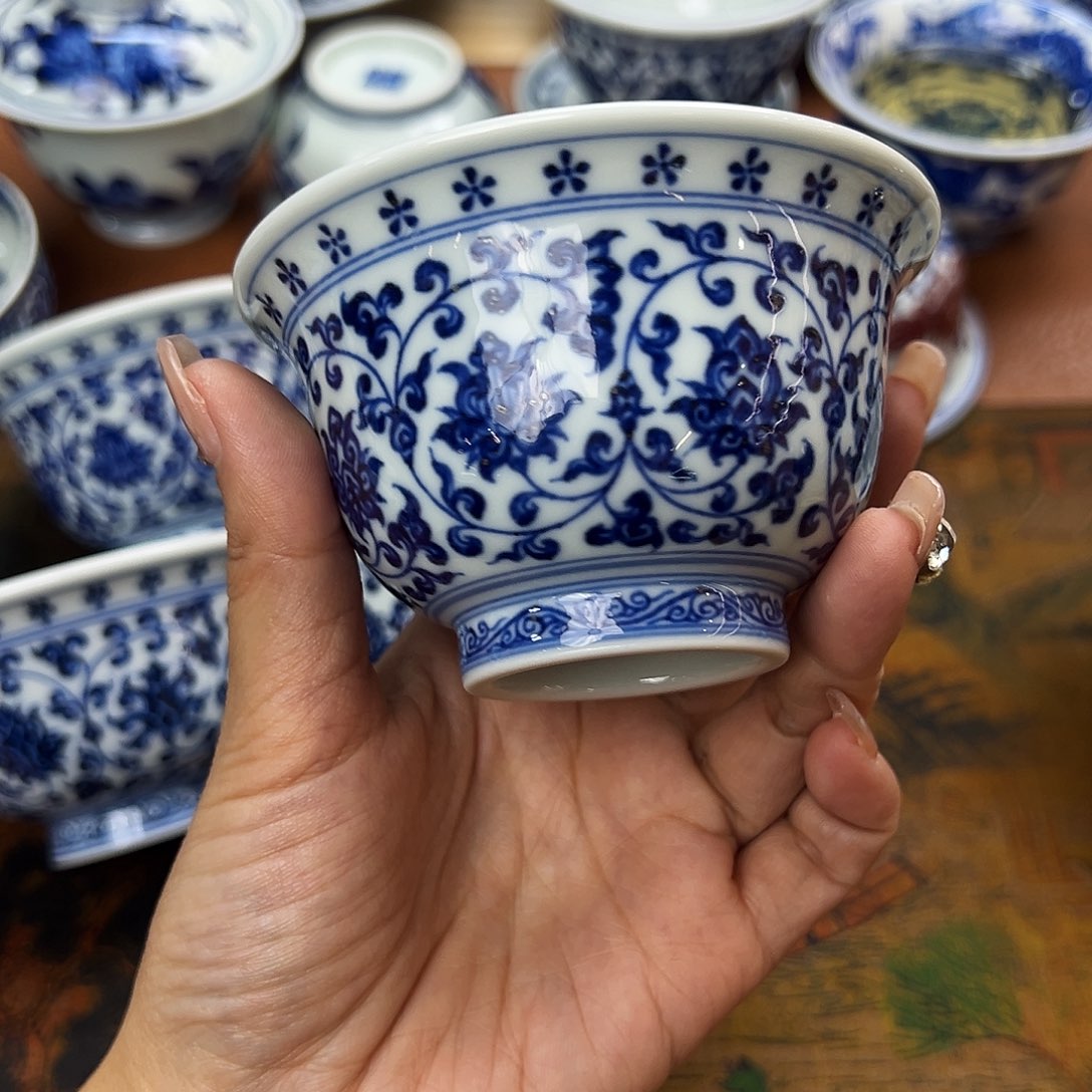 杯A****a景德镇手绘主人杯