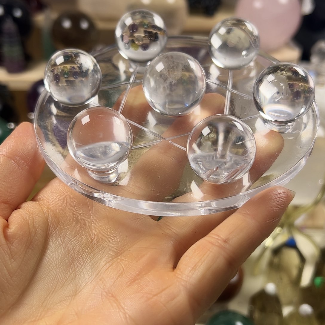 银S925镶嵌珠宝半成品紫晶1