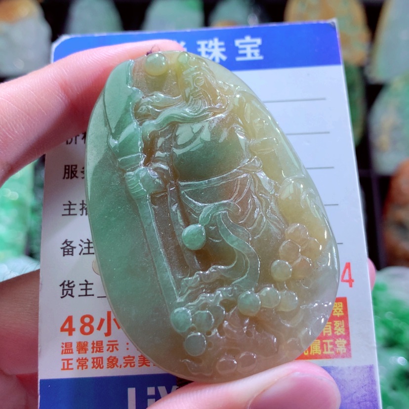 【闪购商品】翡翠颈饰未镶嵌挂件