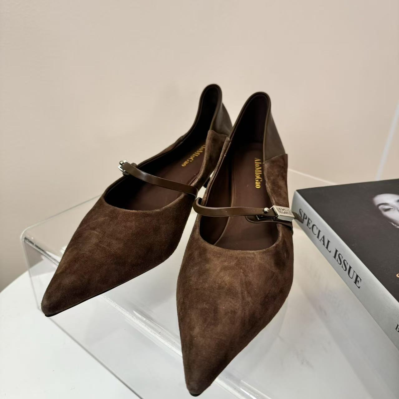 奥芙格麦麦定制气质通勤中跟鞋295762