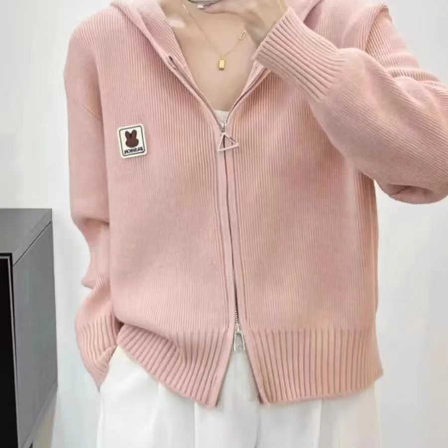 【宝贝家】4222毛衣帽衫