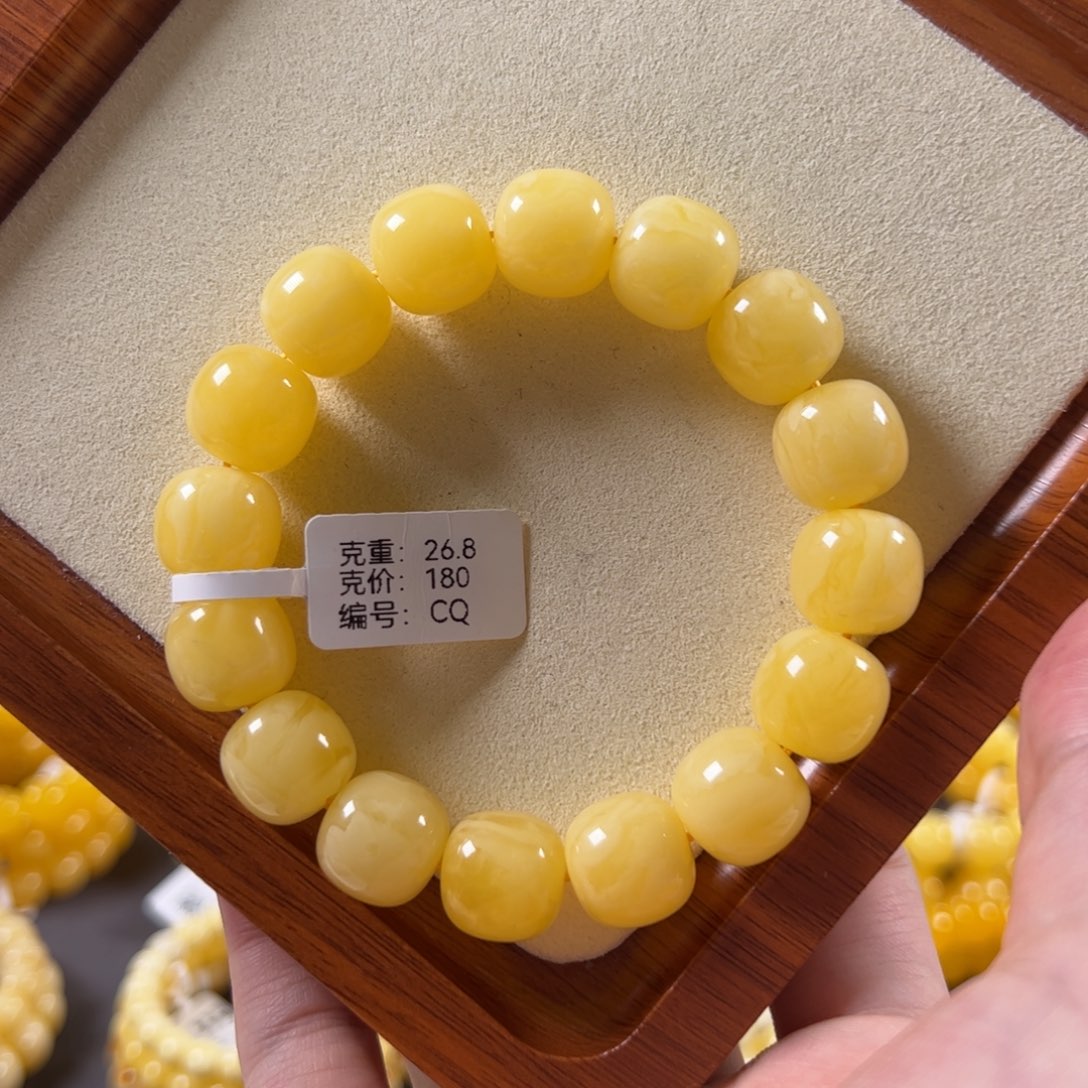 裸石蜜蜡未镶嵌14mm焦皮鸡油黄浓蜡老型cq