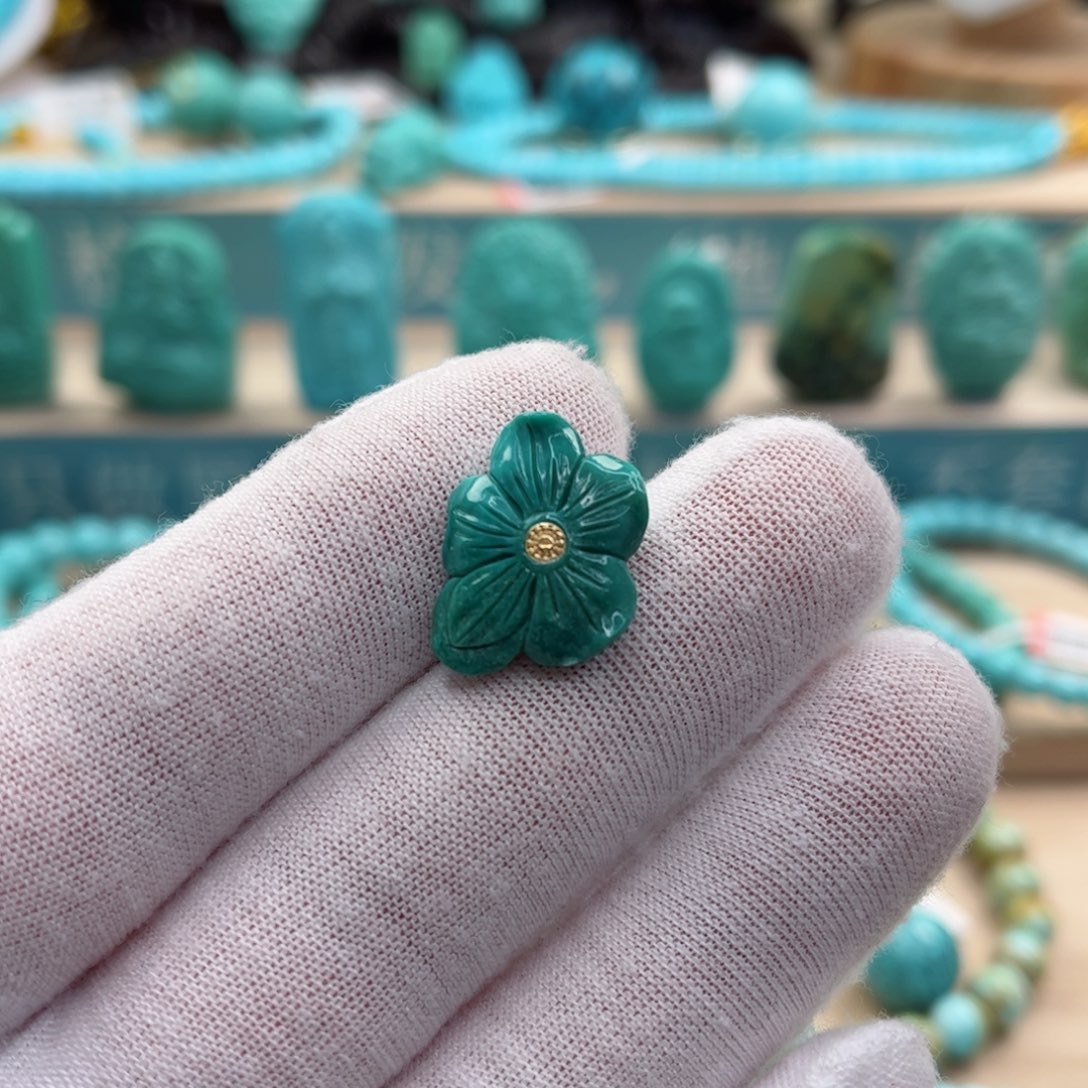 绿松石未镶嵌配饰