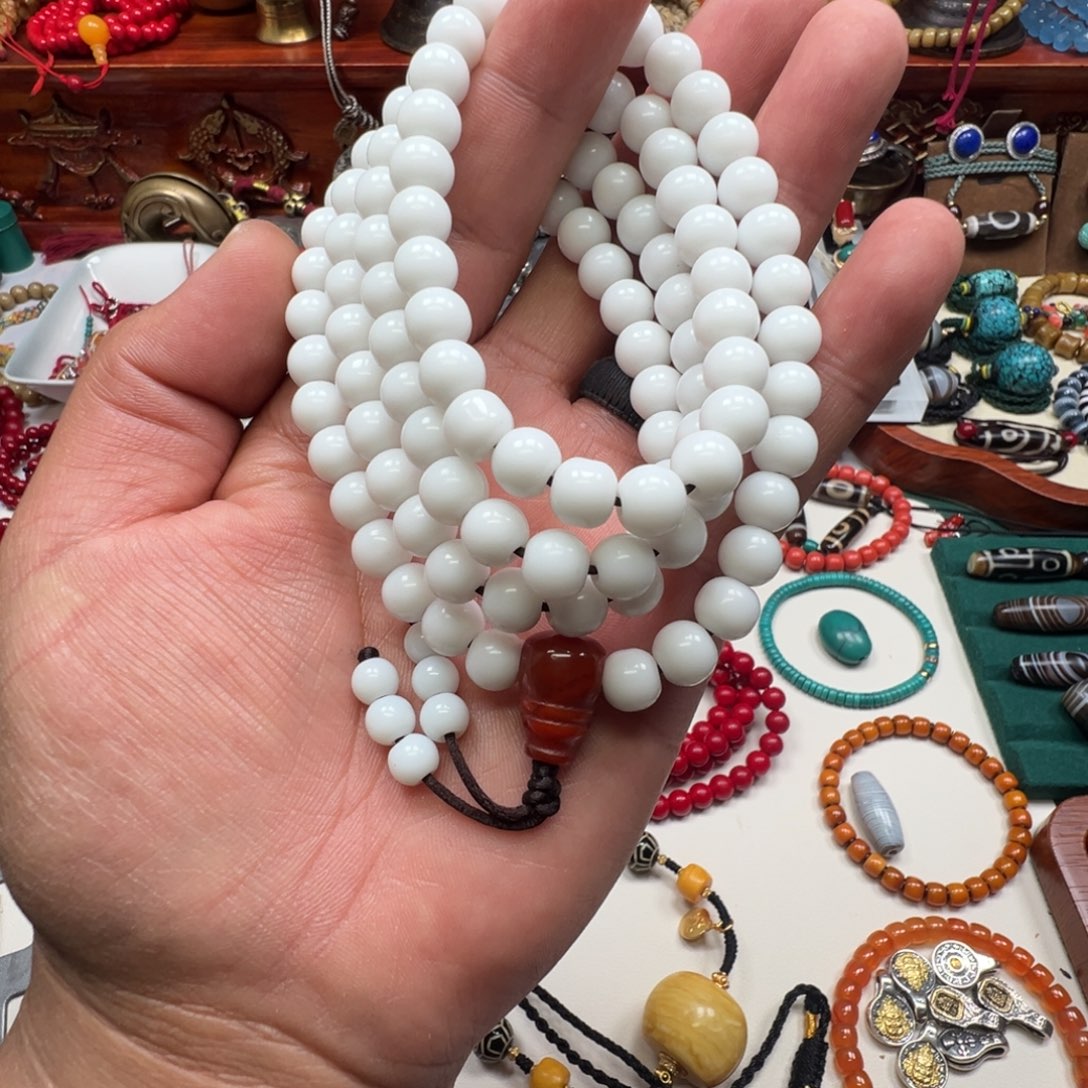 琉璃成品亚青息业念珠