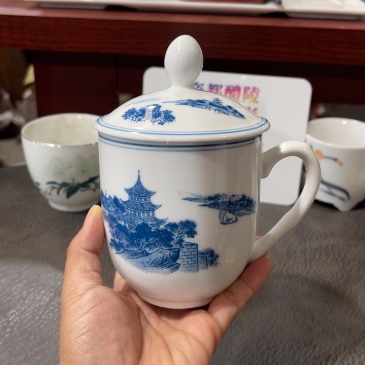 醴陵高温瓷320毫升杯