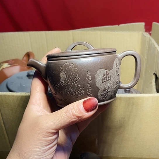 茶壶紫砂手工制作宜兴紫砂壶