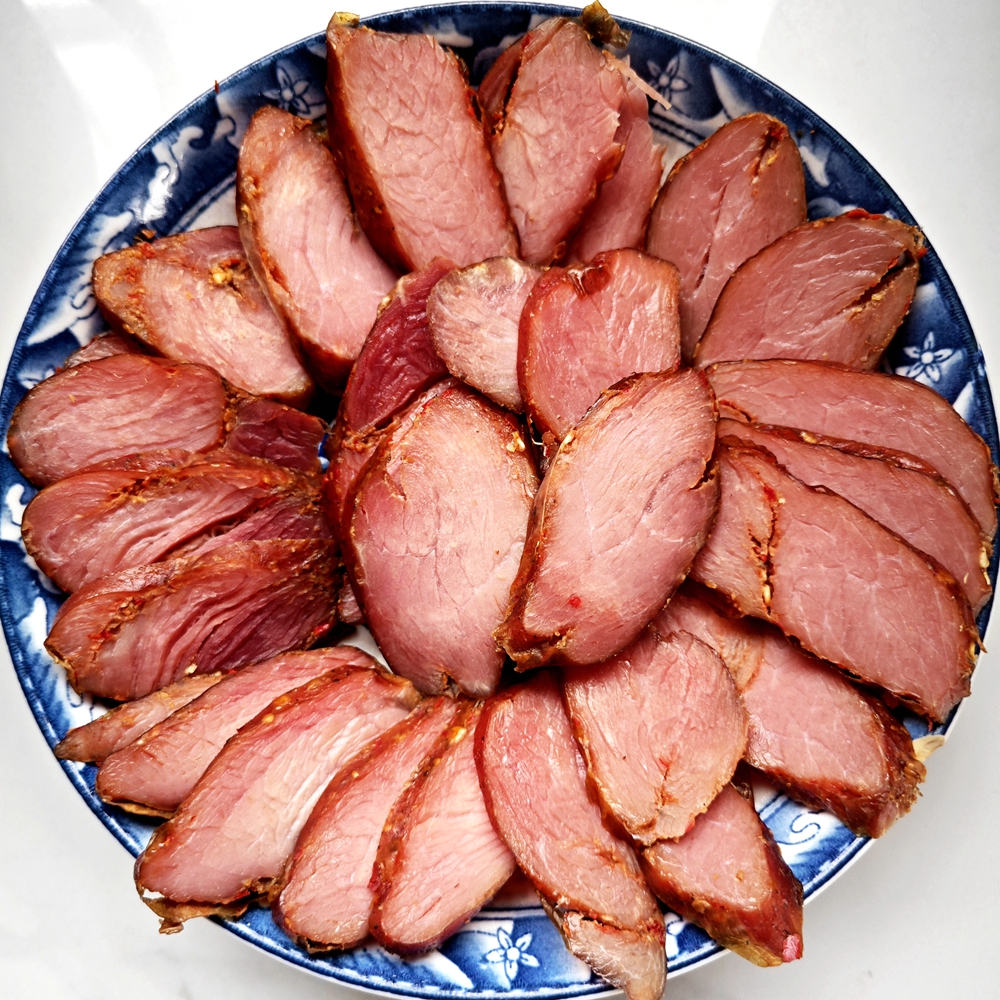 【现称现拍】柴火烟熏瘦肉肠 蛋蛋肠/QQ肠 散装打包