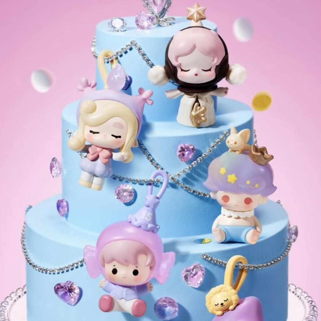 【踩尾号】庆祝15周年系列萌粒盲袋盲盒