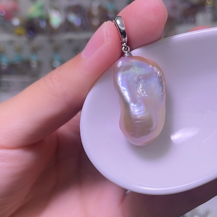 颈饰合金淡水珍珠05