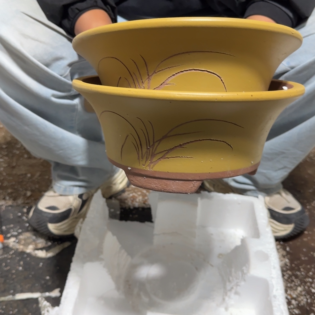 花盆紫砂瑕疵和瑕疵