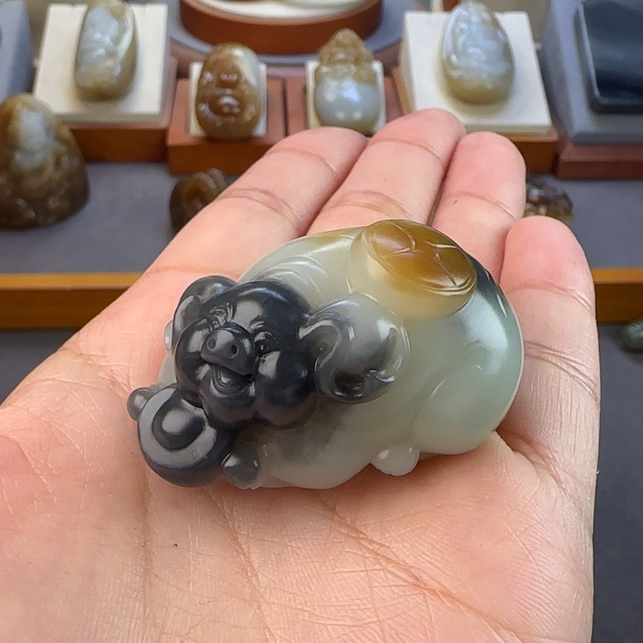 【闪购商品】和田玉颈饰未镶嵌重****面