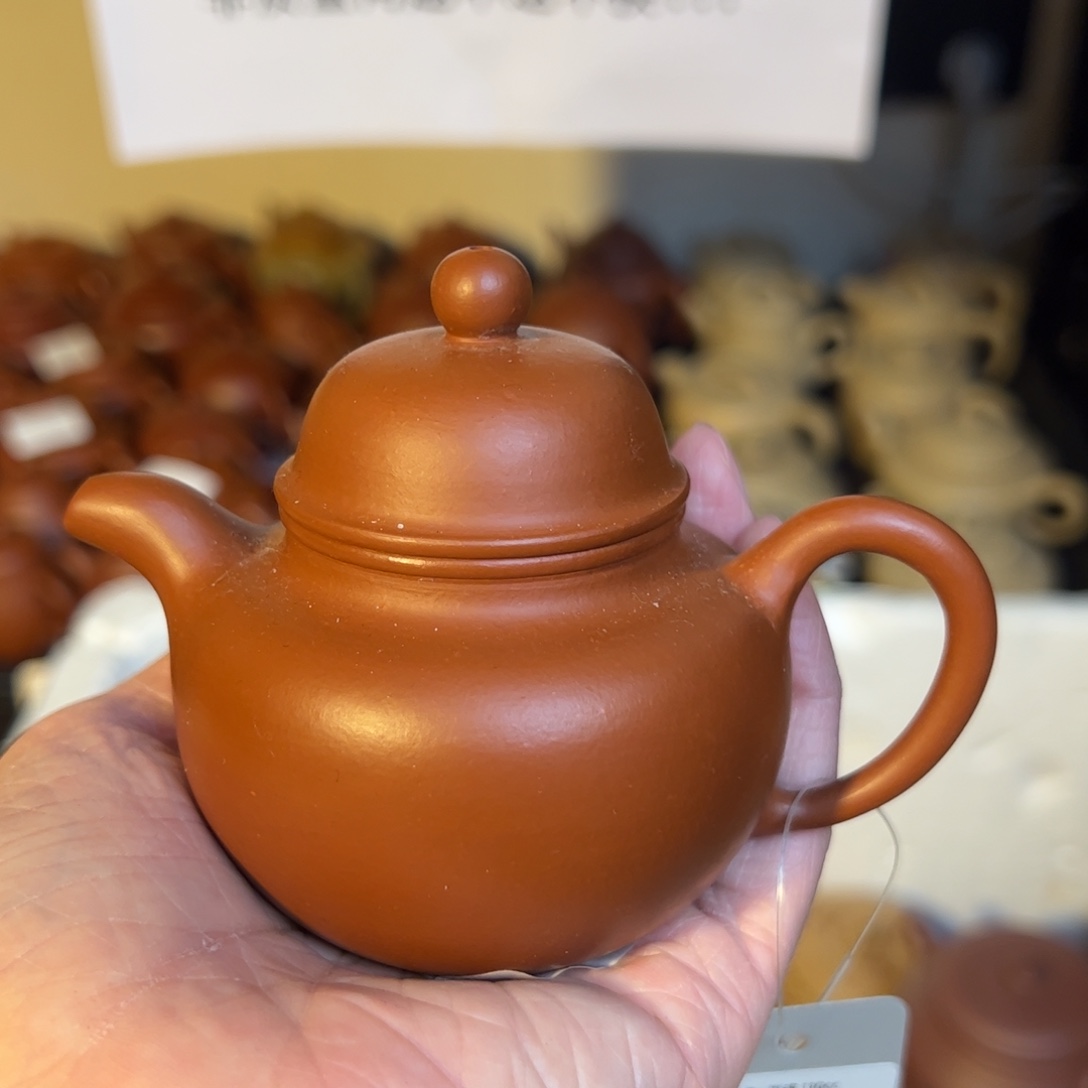 紫砂茶壶宜兴紫砂壶朱泥