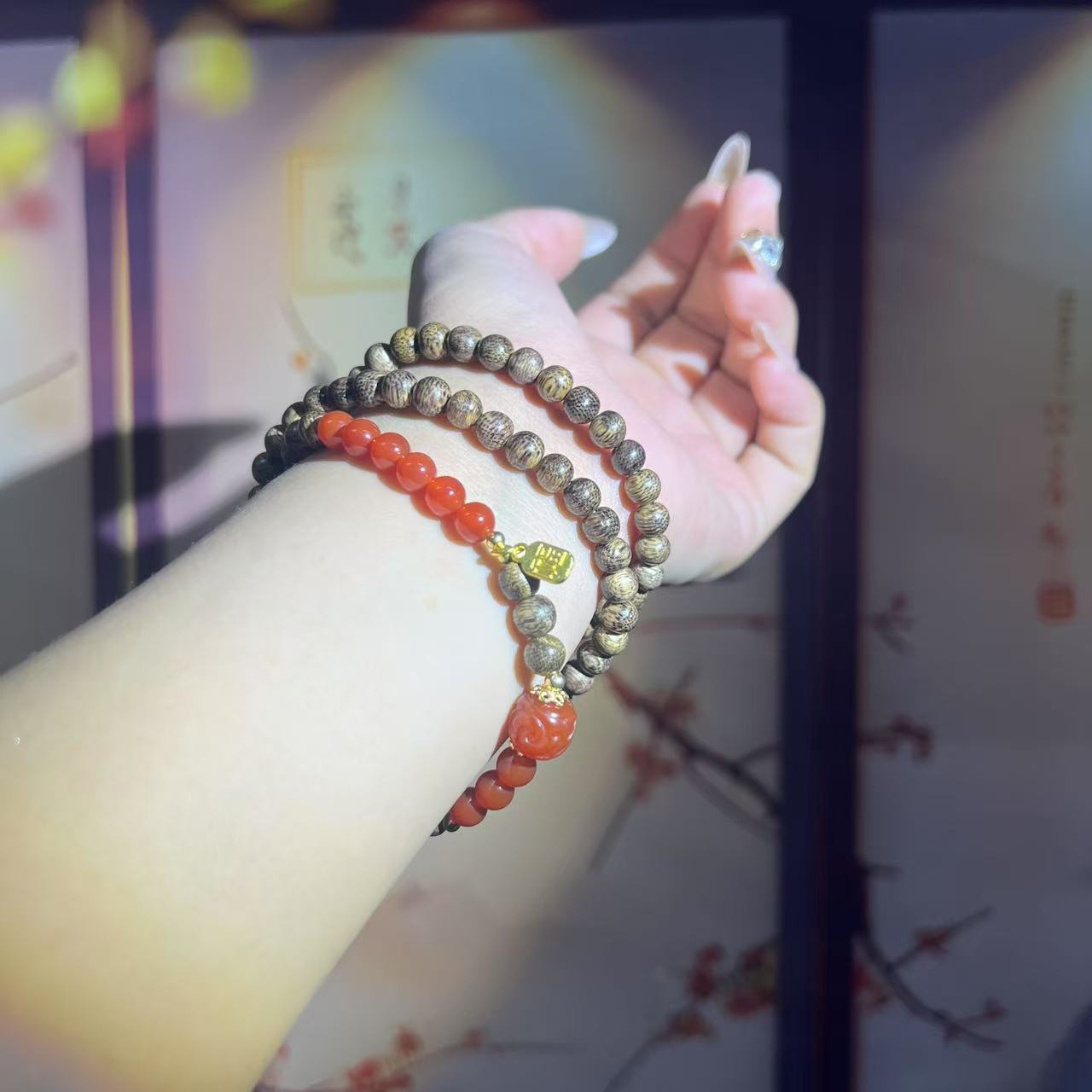 增香沉香木J0146精品手串 无礼盒