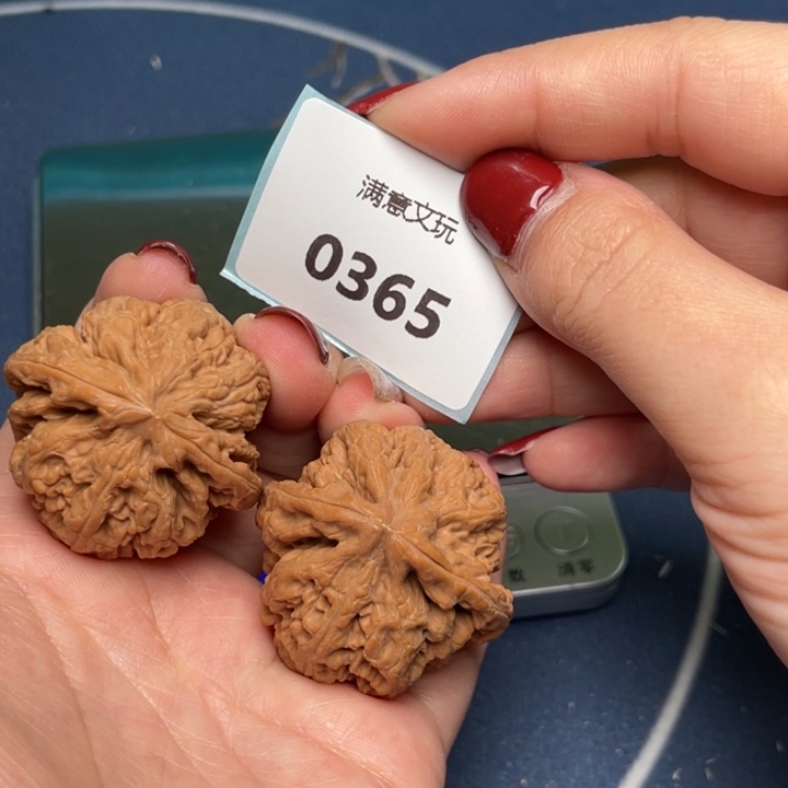 文玩核桃把件粗筋38