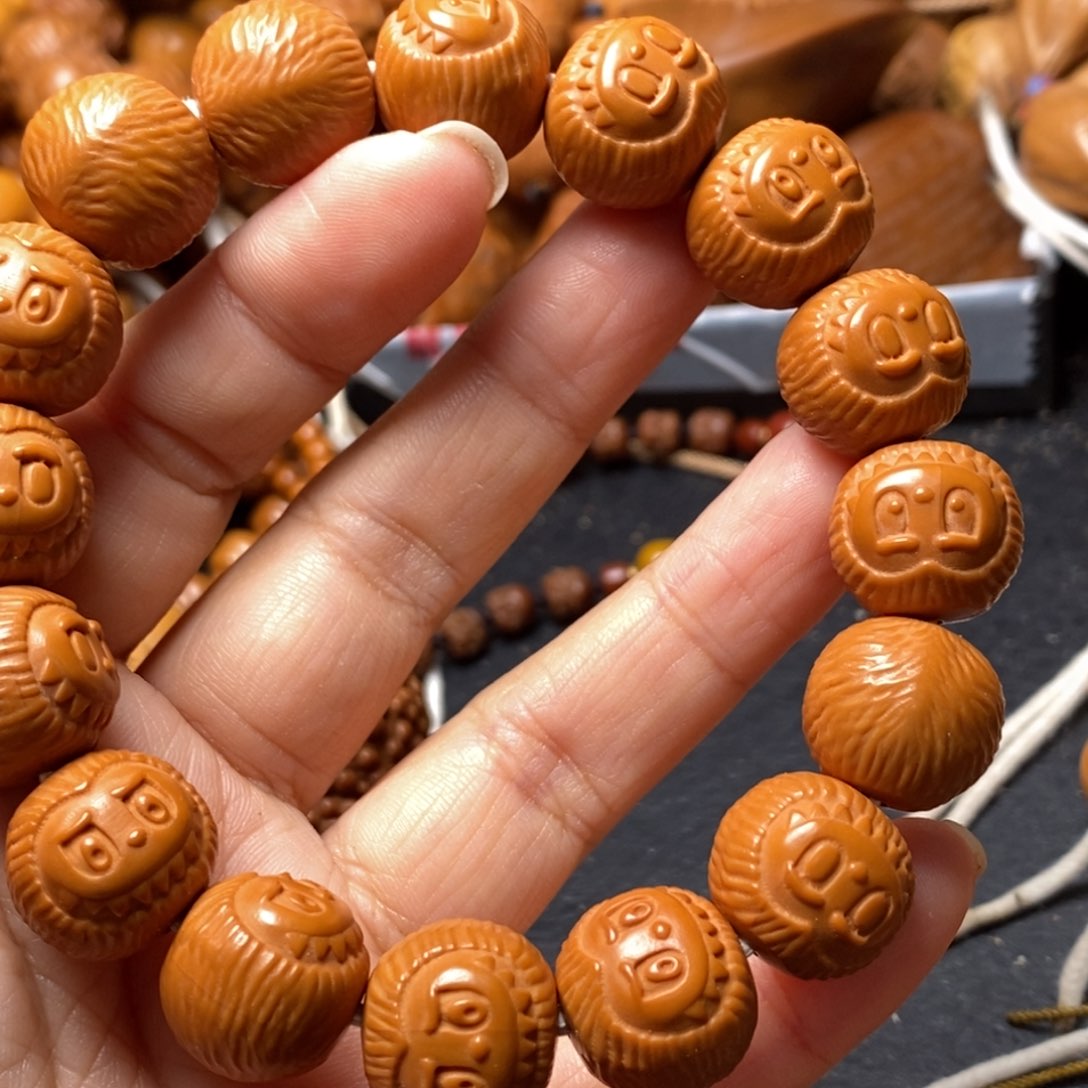 吊坠猴头核桃猴头