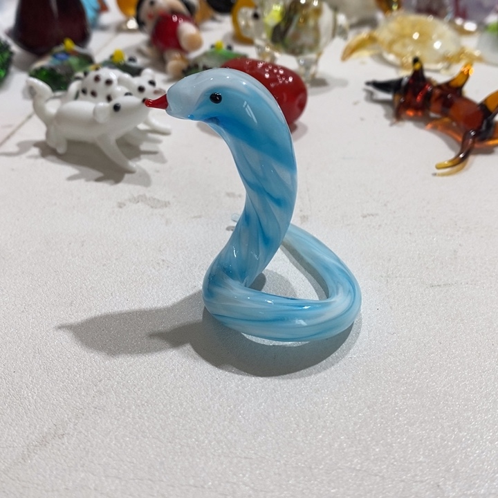琉璃手工艺品琉璃蛇