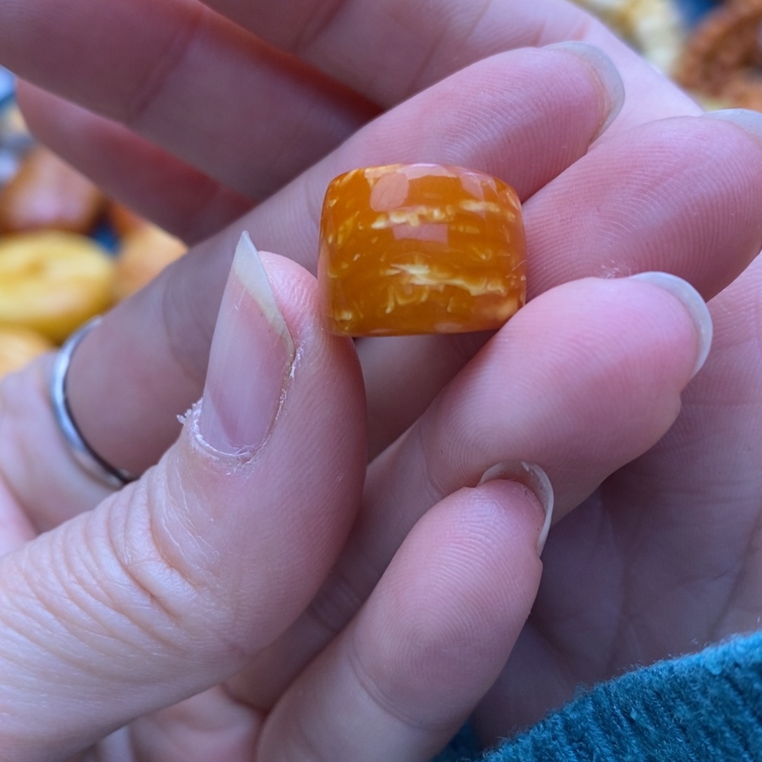 琥珀手链未镶嵌15加