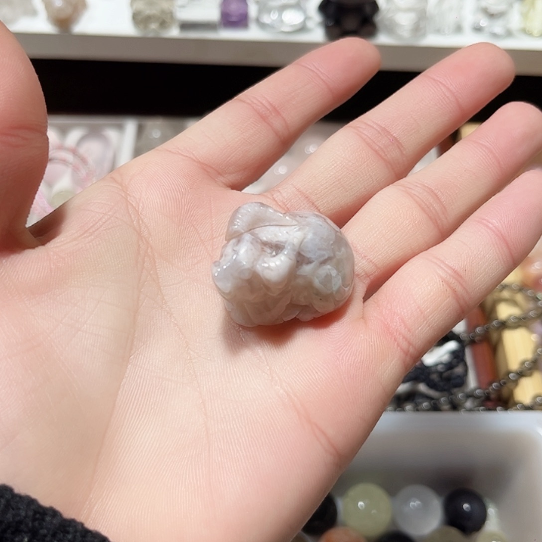 珠宝半成品水晶未镶嵌