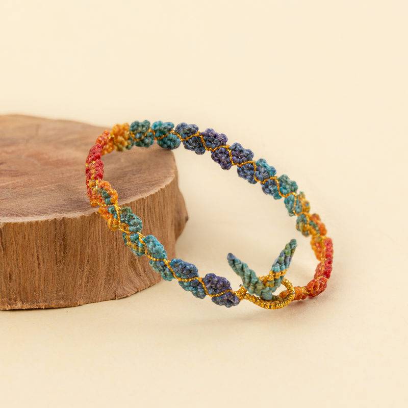 【锦鲤&手绳】杭州景区新款 时尚合金手链手工编织锦鲤款手绳 手环