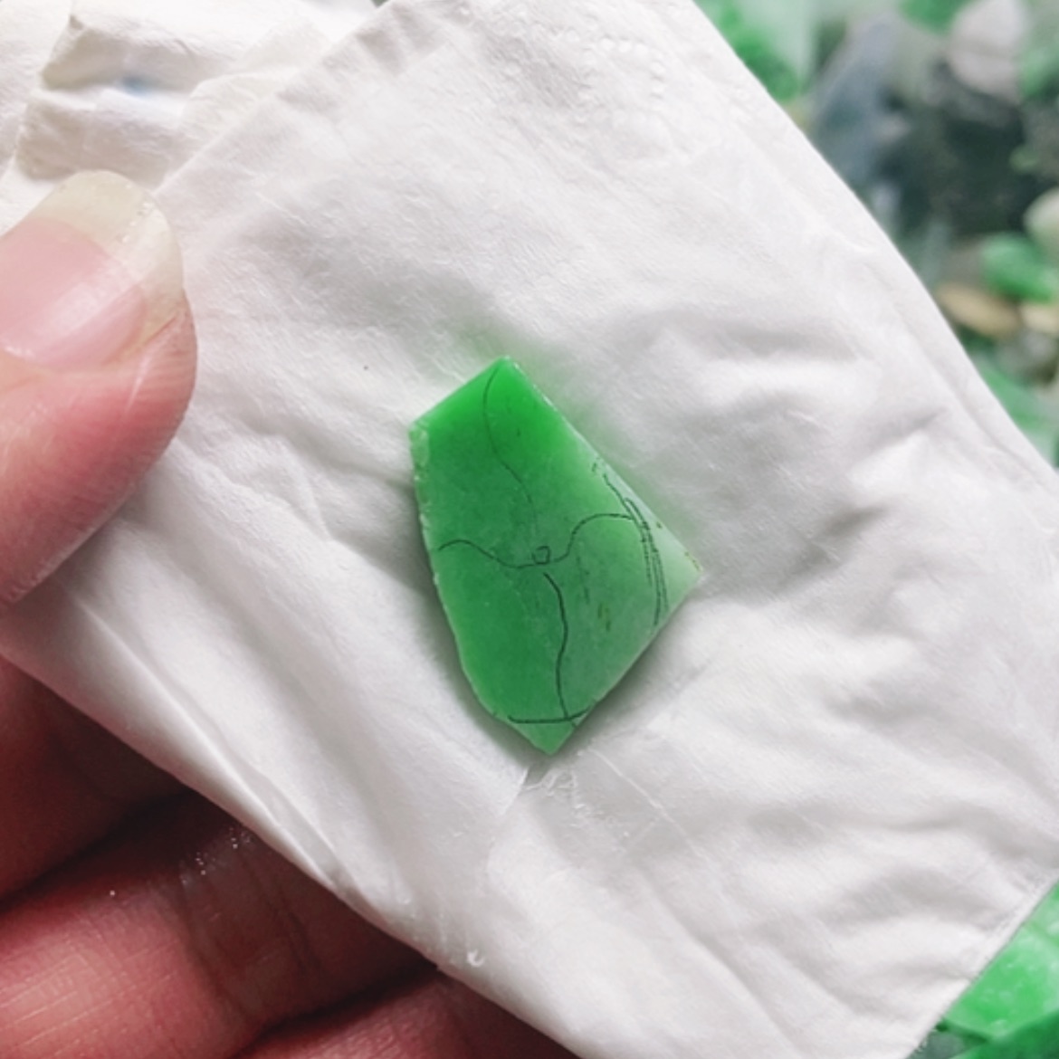 【闪购商品】翡翠颈饰未镶嵌A货