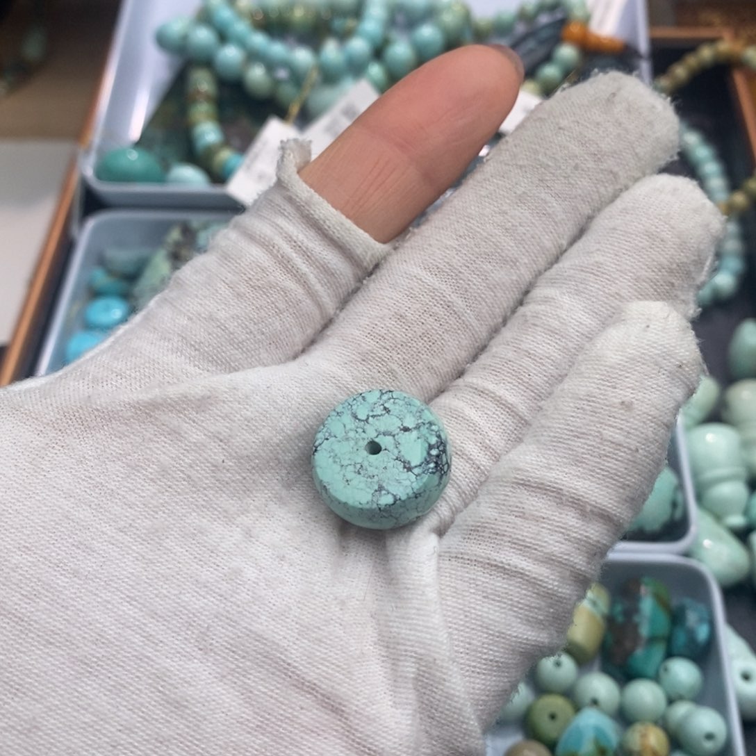 未镶嵌绿松石卡17墩子