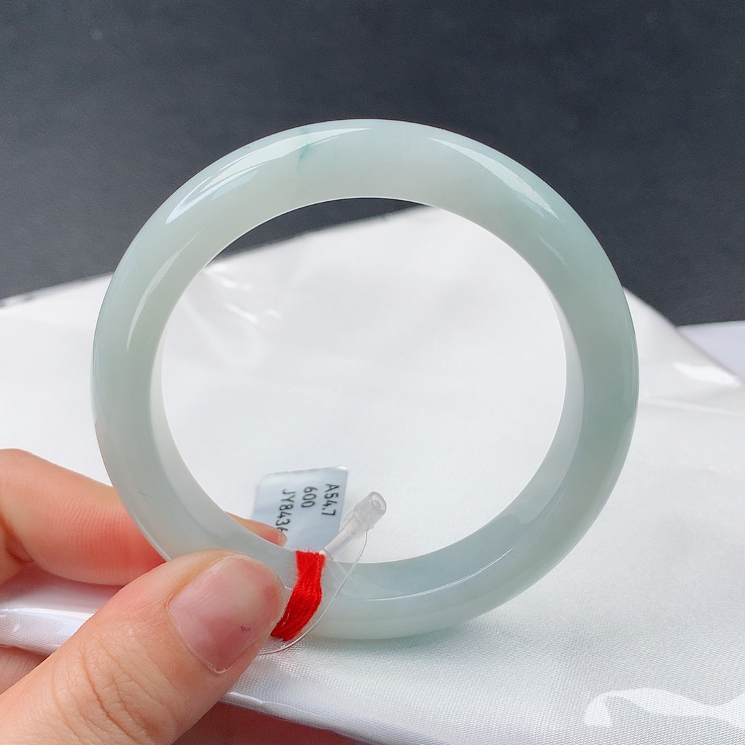 翡翠手镯未镶嵌23正55